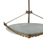 Arteriors - DFI08 - Three Light Semi-Flush Mount - Karlsen - Frosted