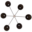 Arteriors - DLC36 - Six Light Chandelier - Inlet - Ivory