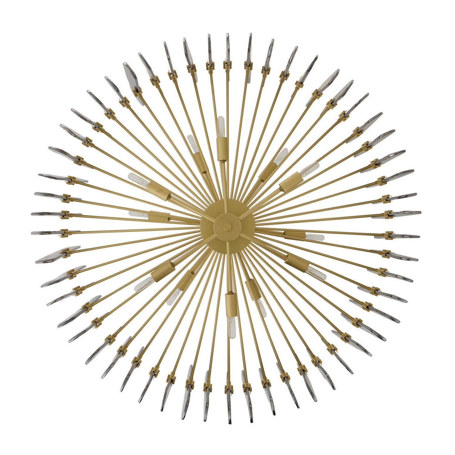 Arteriors - DMC32 - 12 Light Chandelier - Klaus - Smoke
