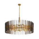 Arteriors - DMC32 - 12 Light Chandelier - Klaus - Smoke
