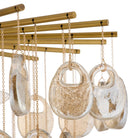 Arteriors - DMC33 - Eight Light Chandelier - Jacqueline - Amber