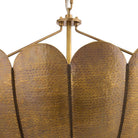 Arteriors - DMI21 - Three Light Chandelier - Inaya - Antique Brass
