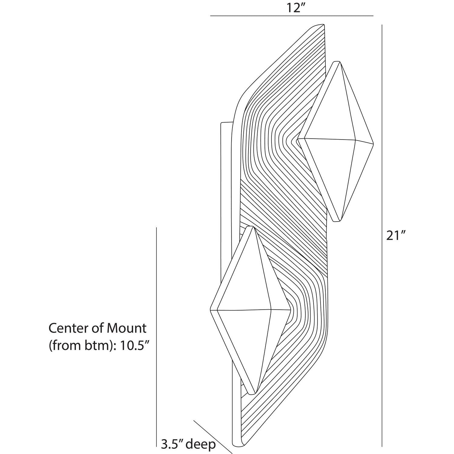 Arteriors - DWC63 - LED Wall Sconce - Jenner - Ivory