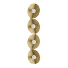 Arteriors - DWC69 - Four Light Wall Sconce - Itzia - Antique Brass