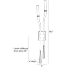 Arteriors - DWC70 - LED Wall Sconce - Italo - Clear