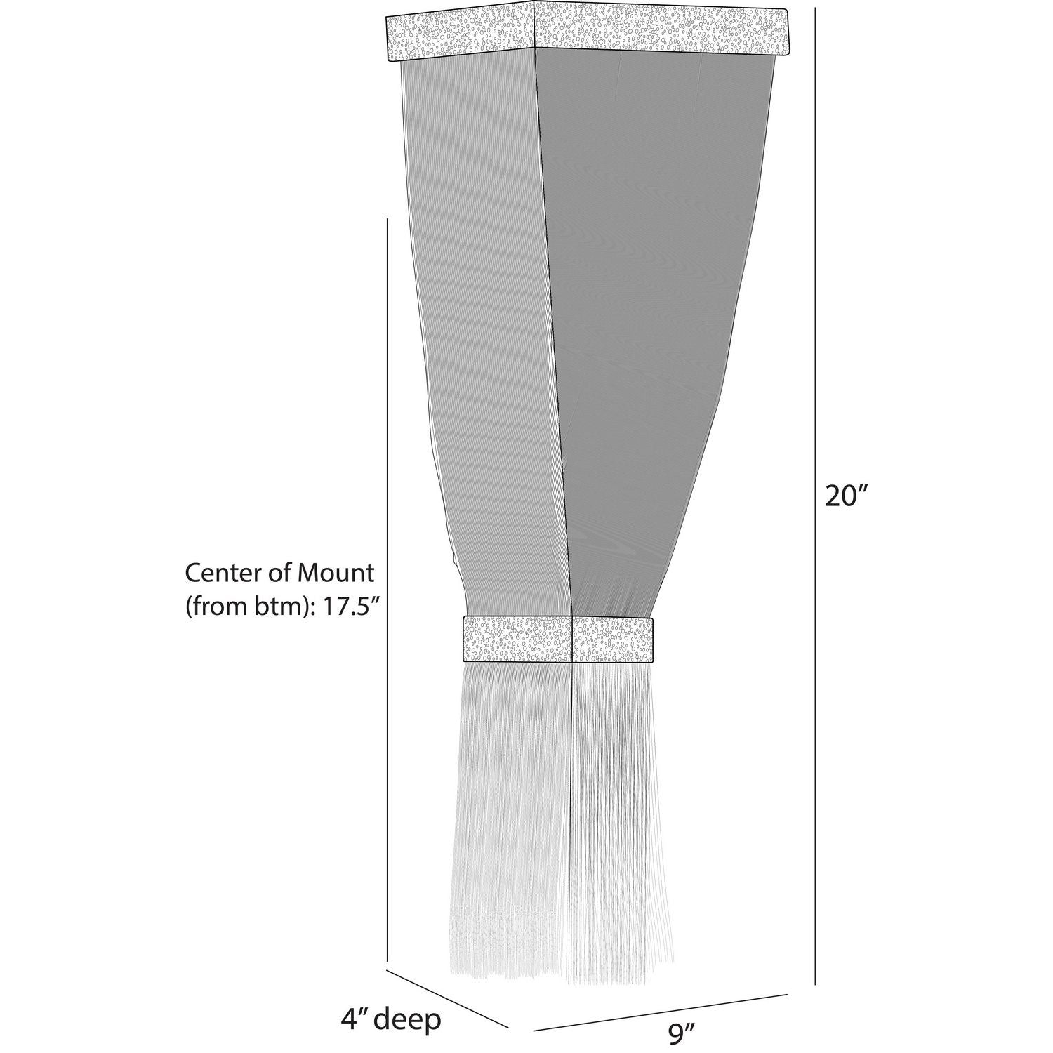 Arteriors - DWC72 - LED Wall Sconce - Jenessa - Ivory