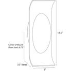 Arteriors - DWC79 - LED Wall Sconce - Jeter - Bone