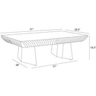 Arteriors - FCI24 - Cocktail Table - Jetson - Washed Tobacco