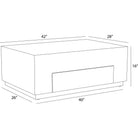 Arteriors - FCS19 - Cocktail Table - Justice - Oyster