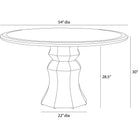 Arteriors - FDS23 - Dining Table - Kinsley - Light Beige Burl