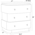 Arteriors - FIS06 - Side Table - Jacques - Brindle