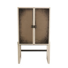 Arteriors - FNS18 - Cocktail Cabinet - Jermaine - Antiqued Amber