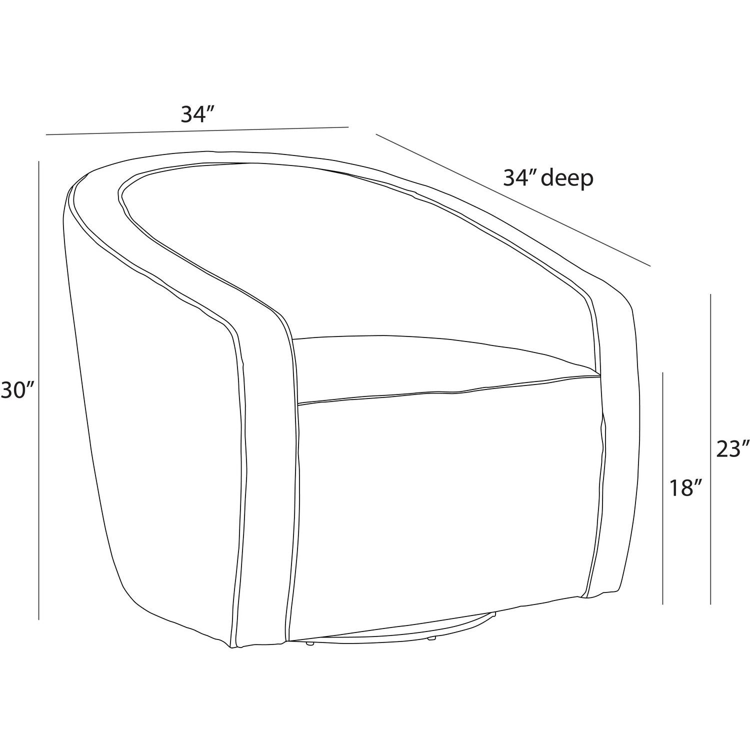 Arteriors - FRU09 - Chair - Isadora - Earl Grey