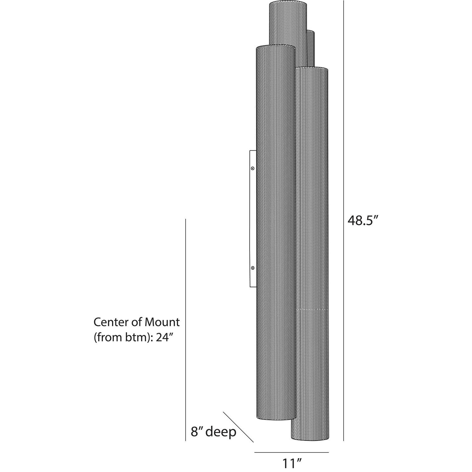 Arteriors - GADWC12 - Two Light Outdoor Wall Sconce - Punch - Marine Grade Matte Black