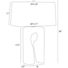 Arteriors - PTC63-SH044 - One Light Table Lamp - Kamora - Sand