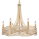 Arabela Lighting - 85233-6 - Six Light Chandelier - Anastasia - Lacquered Gold