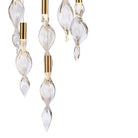 Arabela Lighting - 85213-6 - LED Pendant - Aurora - Natural Brass