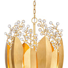 Arabela Lighting - 85131-6 - Six Light Chandelier - Callista - Antique Gold Leaf