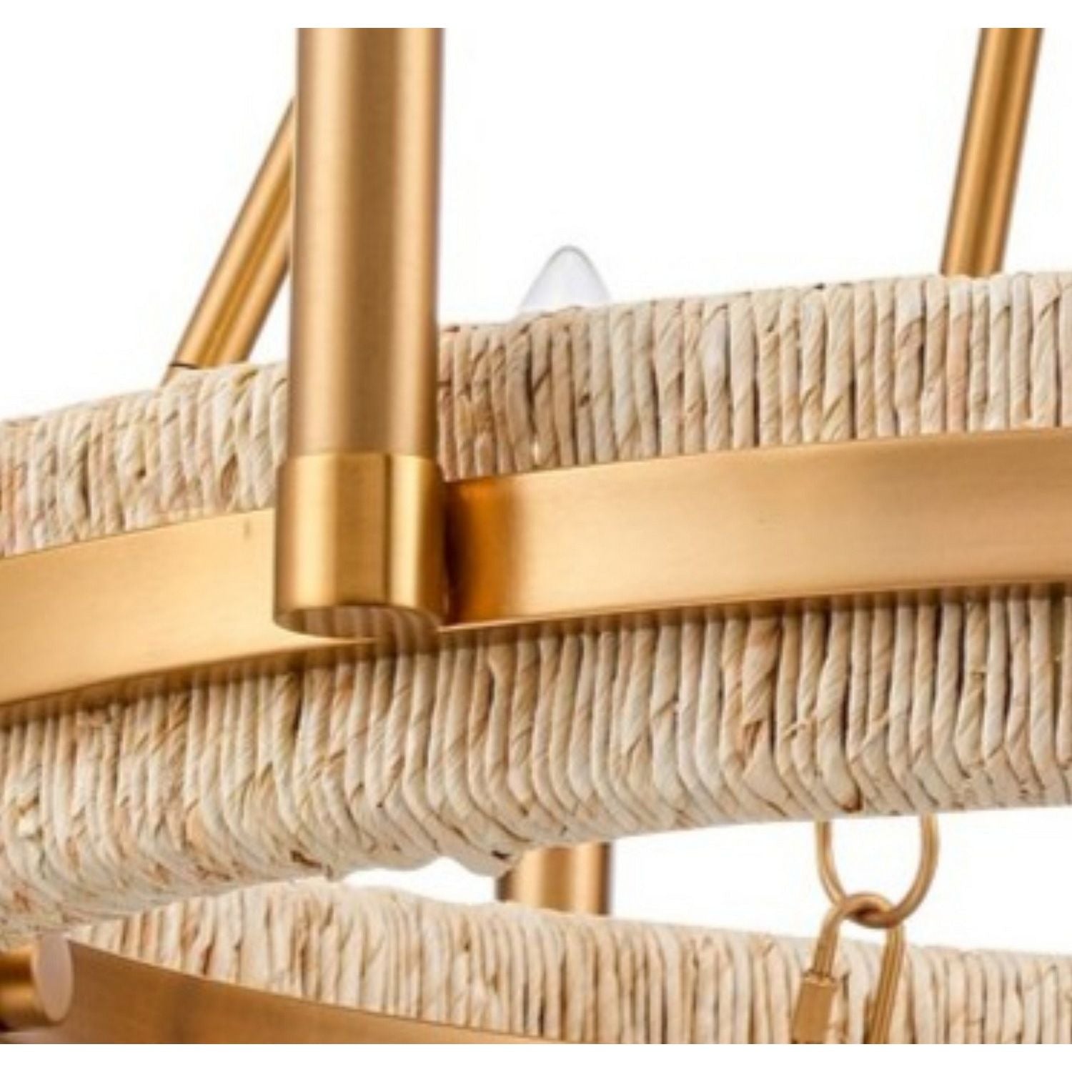 Arabela Lighting - 85116-10 - Ten Light Chandelier - Copa - Natural Brass