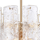 Arabela Lighting - 85161-5 - Five Light Chandelier - Fire and Ice - Lacquered Gold