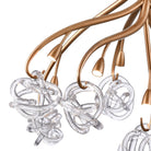 Arabela Lighting - 85182-9 - LED Chandelier - Freeform - Antique Gold Leaf
