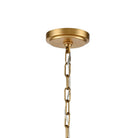 Arabela Lighting - 85141-6 - Six Light Chandelier - French Country - Natural Brass