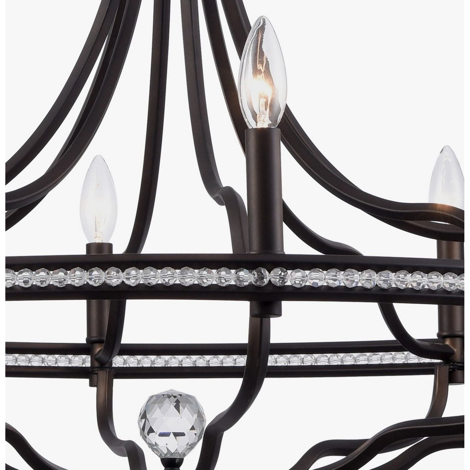 Arabela Lighting - 85153-10 - Ten Light Chandelier - Tuscan - Dark Bronze