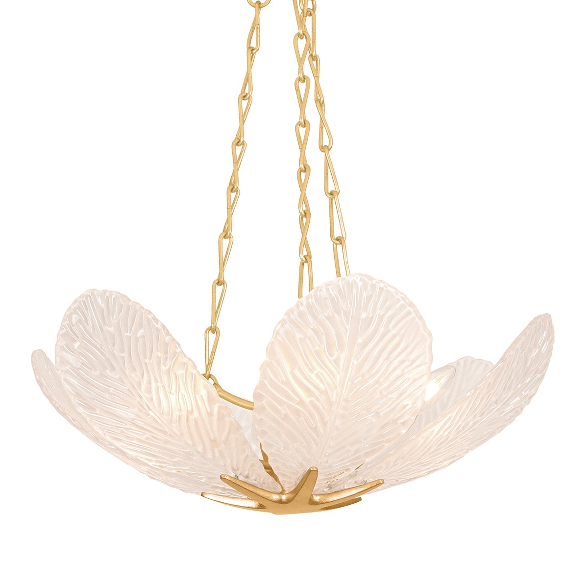 Corbett Lighting Canada - 538-24-VGL - Six Light Chandelier - Galena - Vintage Gold Leaf