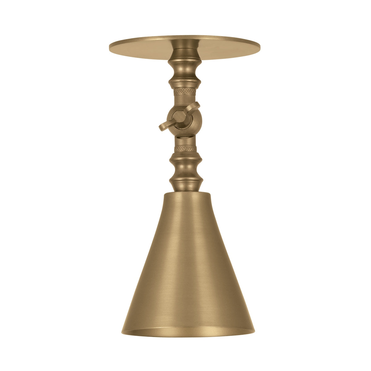 Troy Lighting Canada - C1204-PBR - One Light Flush Mount - Necessity - Patina Brass