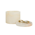 Arteriors - ARC03 - Container - Monet - White Onyx