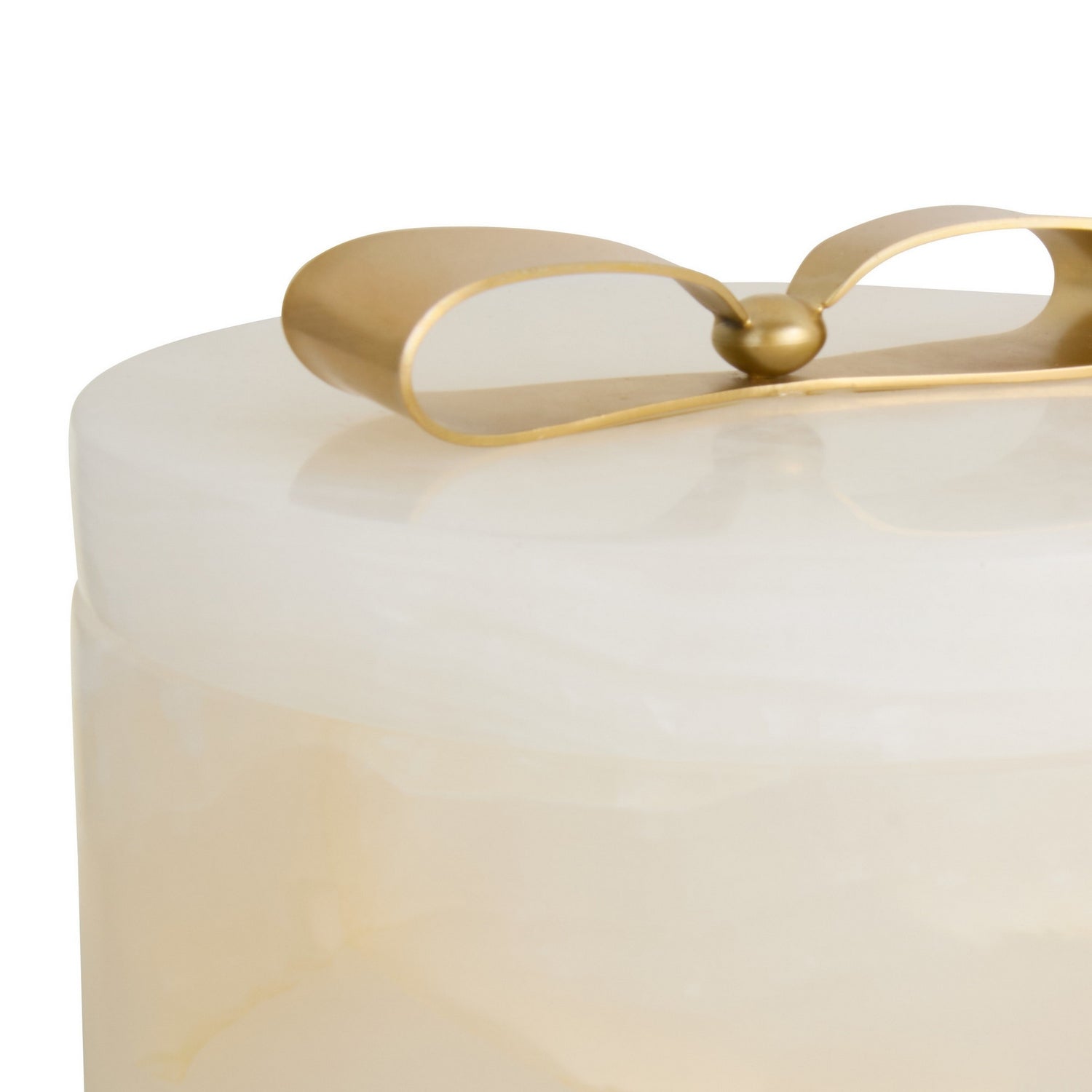 Arteriors - ARC04 - Container - Monet - White Onyx