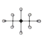Arteriors - DFC16 - Eight Light Flush Mount - Loryn - English Bronze