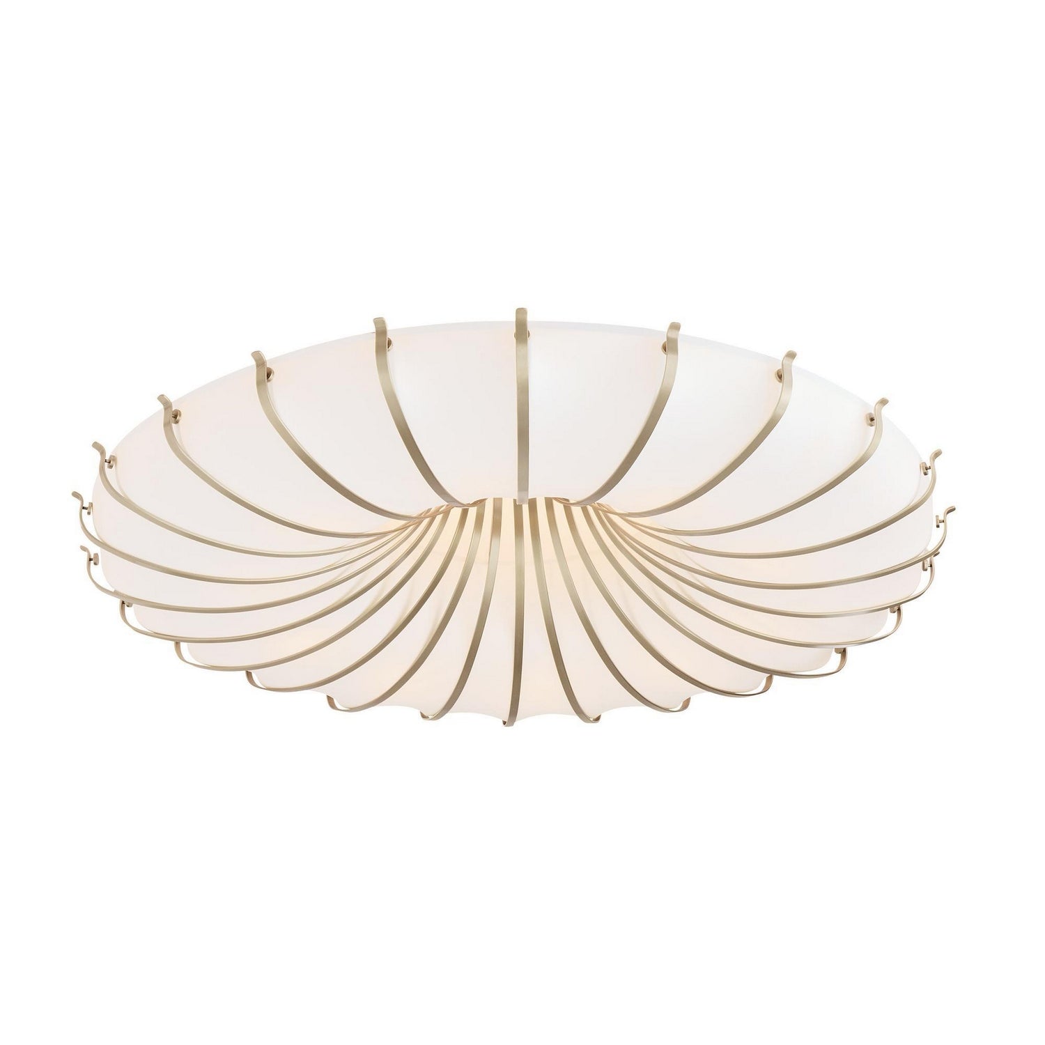 Arteriors - DFC17 - Ten Light Flush Mount - Chambers - Ivory