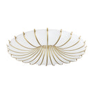 Arteriors - DFC17 - Ten Light Flush Mount - Chambers - Ivory