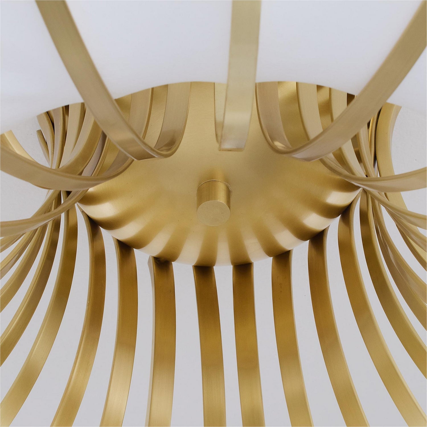 Arteriors - DFC17 - Ten Light Flush Mount - Chambers - Ivory