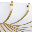 Arteriors - DFC17 - Ten Light Flush Mount - Chambers - Ivory