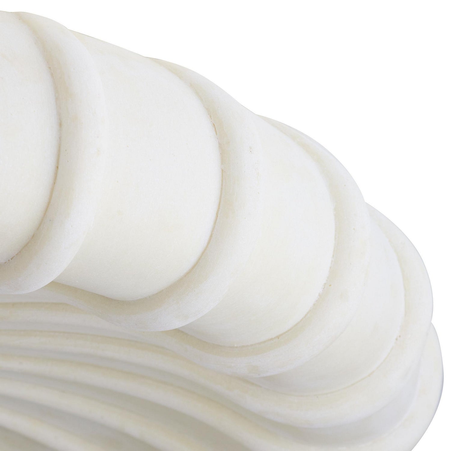 Arteriors - DFC19 - Three Light Flush Mount - Camella - Ivory