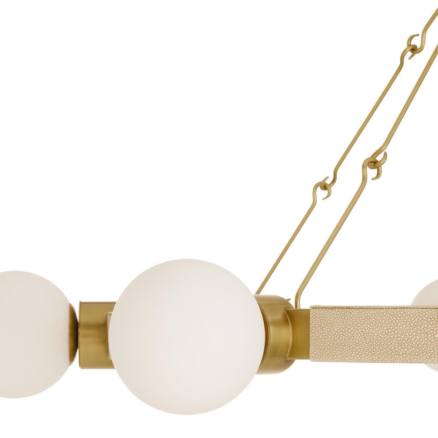 Arteriors - DLC42 - Eight Light Chandelier - Liberty - Matte Opal