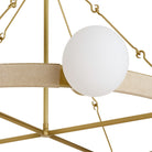 Arteriors - DLC42 - Eight Light Chandelier - Liberty - Matte Opal