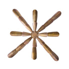 Arteriors - DLI13 - Eight Light Flush Mount - Morgan - Vintage Brass