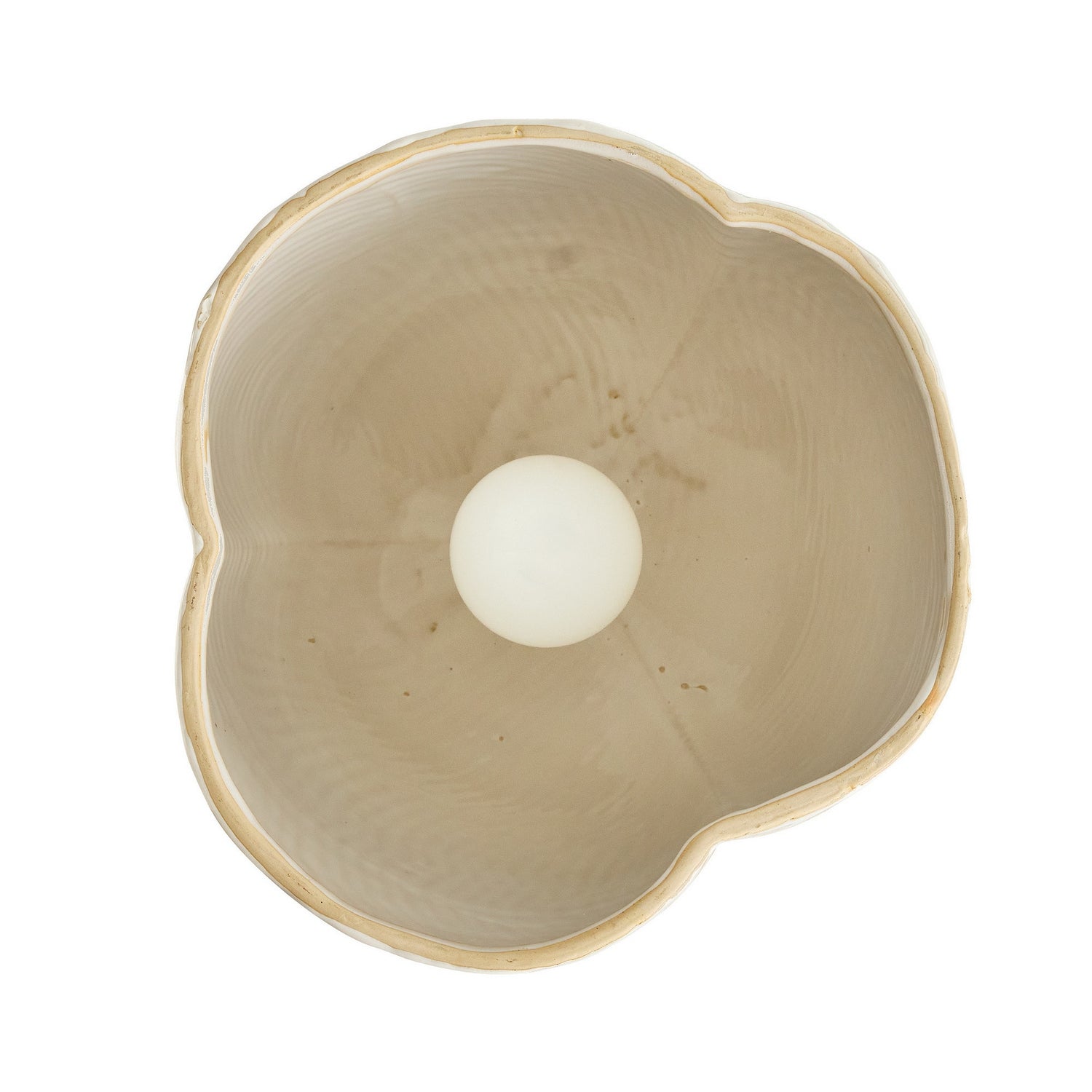 Arteriors - DPC22 - One Light Pendant - Lyla - Whitewash