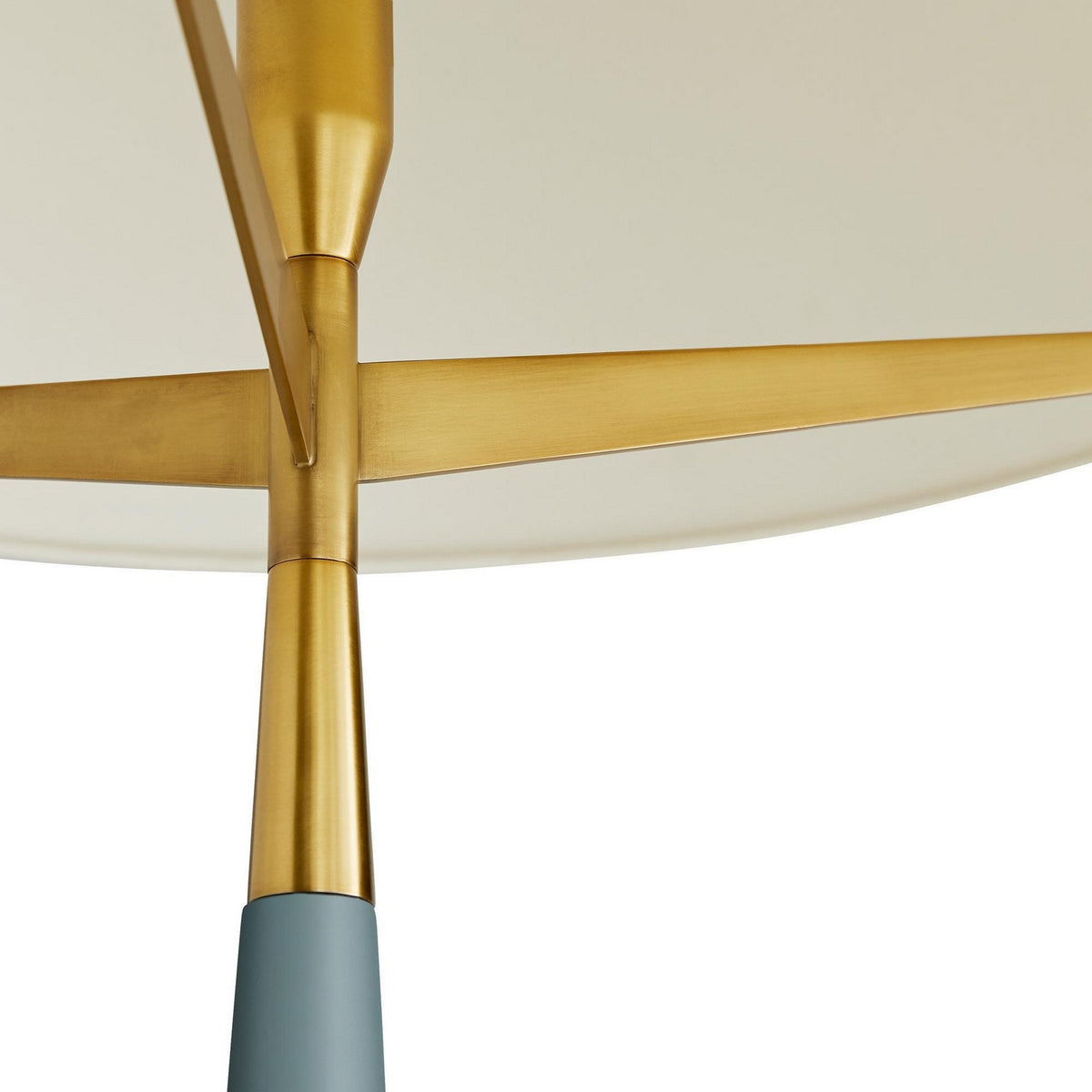Arteriors PFC24-401 Elden Floor Lamp in Cadet Blue
