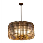 Kalco - 522655OL - Eight Light Chandelier - Fractal - Oxidized Gold Leaf