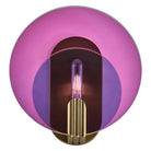 Kalco - 528521WB - One Light Wall Sconce - Optics - Winter Brass
