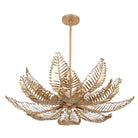 Kalco - 528255MG - 14 Light Chandelier - Fern - Modern Gold