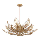 Kalco - 528255MG - 14 Light Chandelier - Fern - Modern Gold