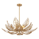 Kalco - 528255MG - 14 Light Chandelier - Fern - Modern Gold