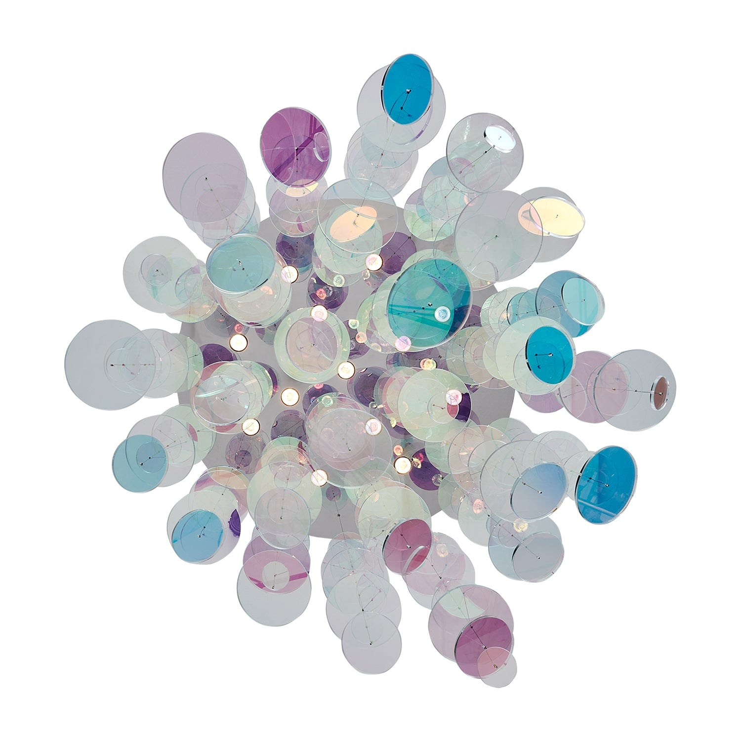 Kalco - 528051CH - 13 Light Chandelier - Spettro - Polished Chrome