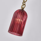 Kalco - 519611STB/MGNT - One Light Pendant - Verde - Satin Brass