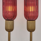 Kalco - 519621STB/MGNT - Two Light Wall Sconce - Verde - Satin Brass